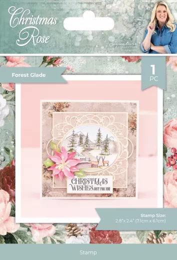 Clear Stamps - Christmas Rose - Forest Glade