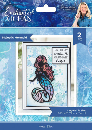 Metal Cutting Die - Enchanted Ocean - Majestic Mermaid