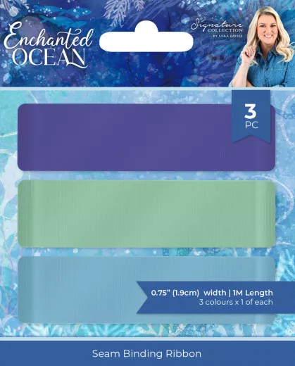 Seam Binding Ribbon - Enchanted Ocean