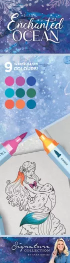 TriColour Aqua Markers - Enchanted Ocean