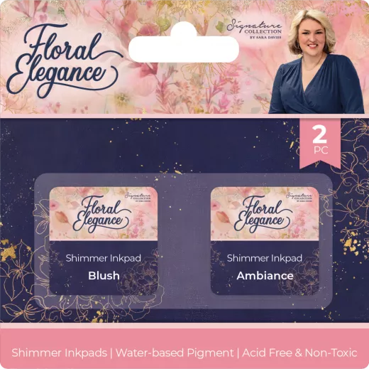 Floral Elegance - Shimmer Ink Pads