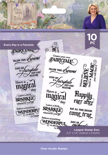 Clear Stamps - Once Upon a Time - Every Day is a Fairytale