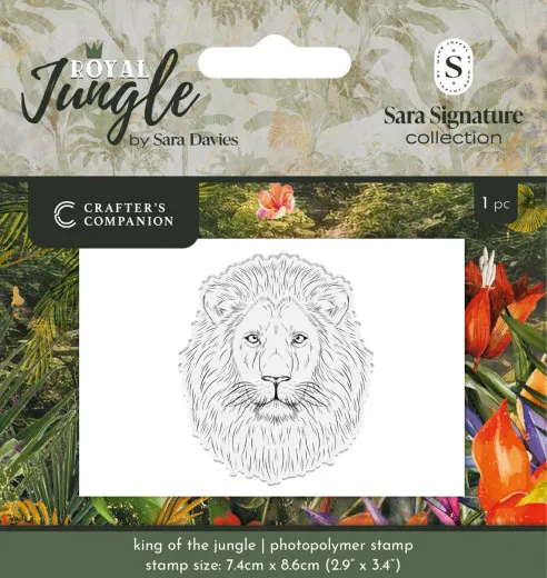 Clear Stamps - Royal Jungle - King of the Jungle