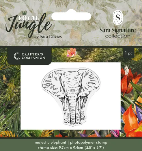 Clear Stamps - Royal Jungle - Majestic Elephant