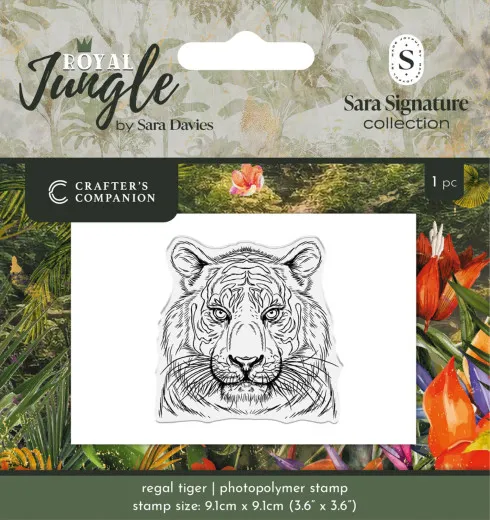 Clear Stamps - Royal Jungle - Regal Tiger