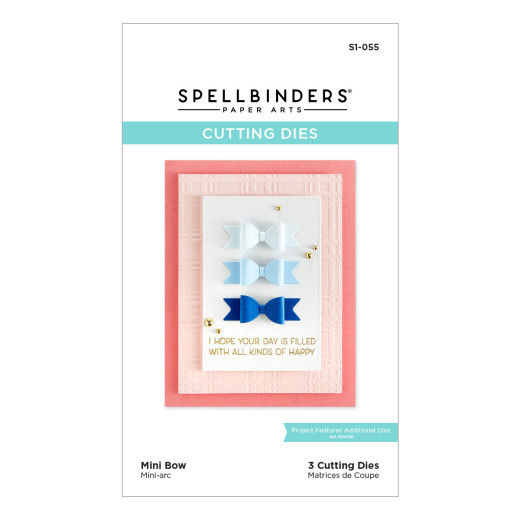 Spellbinders Etched Dies - Birthday Celebrations - Mini Bow