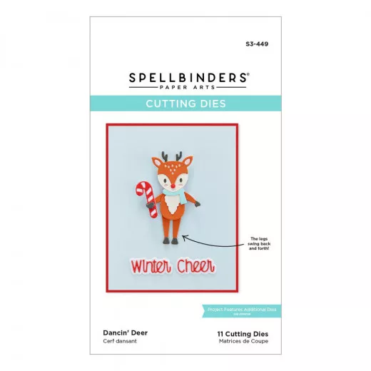 Spellbinders Etched Dies - Dancin Deer