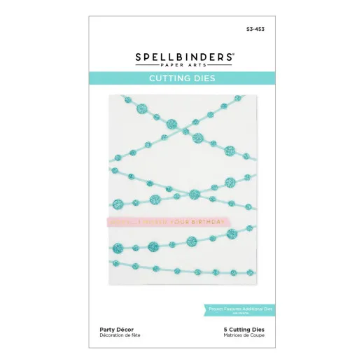 Spellbinders Etched Dies - Birthday Celebrations - Party Décor