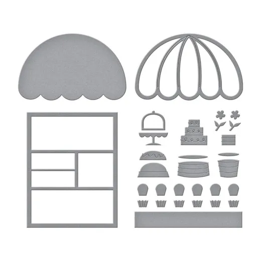 Spellbinders Etched Dies - The Sweet Shoppe