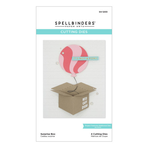 Spellbinders Etched Dies - Birthday Celebrations - Surprise Box