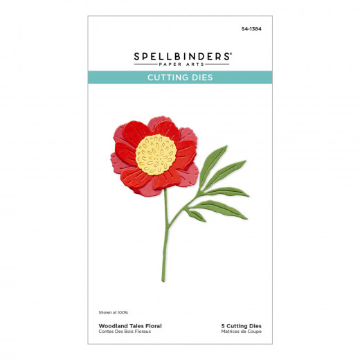 Spellbinders Etched Dies - Woodland Tales Floral