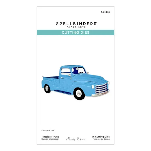 Spellbinders Etched Dies - Classic Road Legends - Timeless Truck