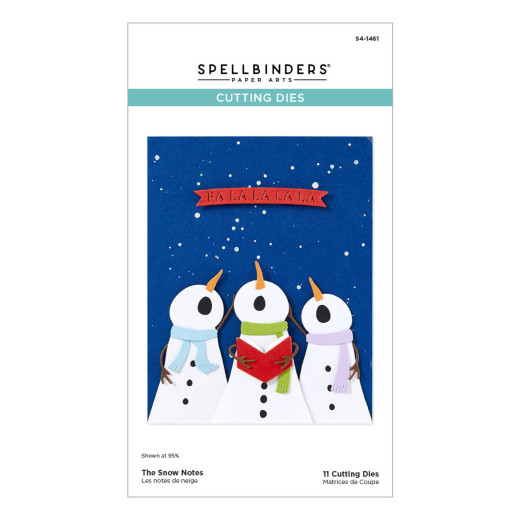 Spellbinders Etched Dies - Wonderland - The Snow Notes