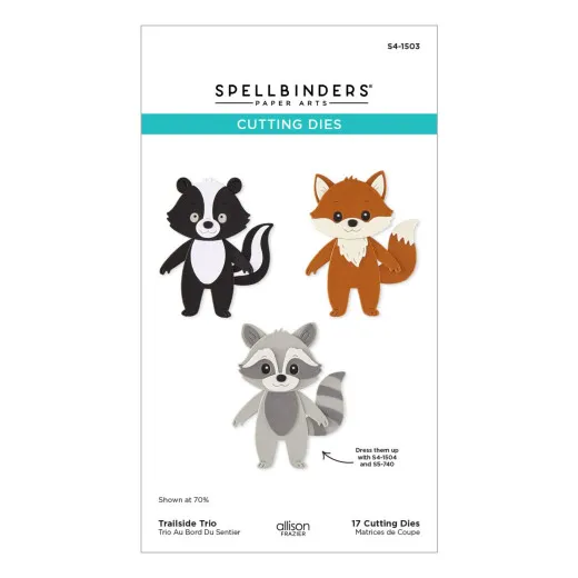 Spellbinders - Cutting Dies - Summer Camp - Trailside Trio by Allison Frazier