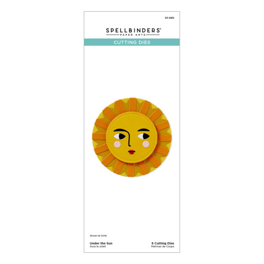 Spellbinders Etched Dies - La Dolce Vita - Under the Sun