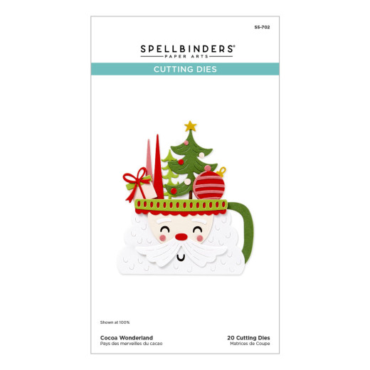 Spellbinders Etched Dies - Wonderland - Cocoa Wonderland