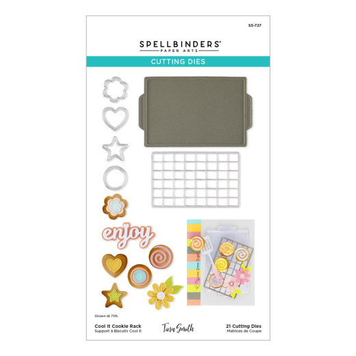 Spellbinders Etched Dies - Make It & Bake It - Cool It Cookie Rack