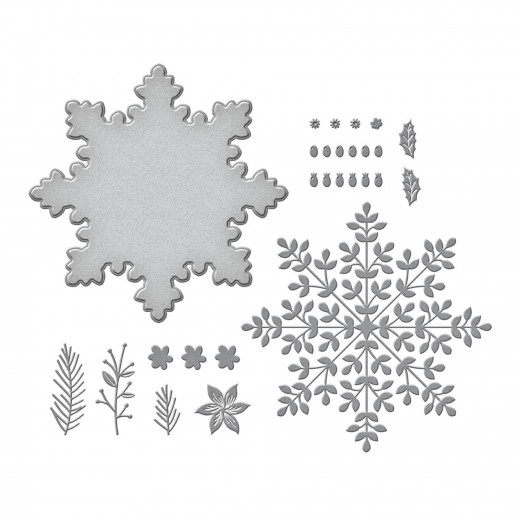 Spellbinders Etched Dies - Snowflake Card Creator