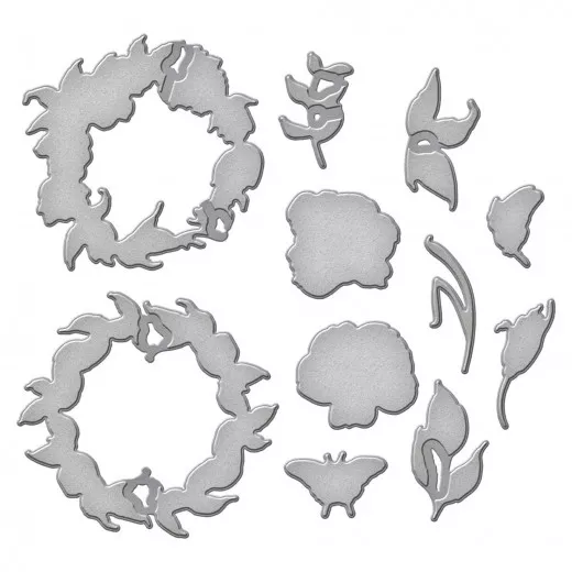 Spellbinders Etched Dies - Everyday Wreaths