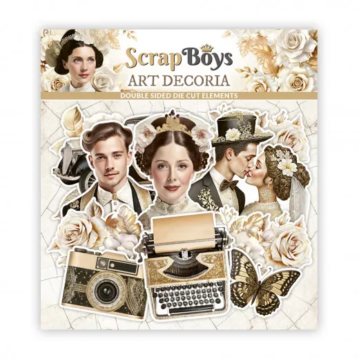 ScrapBoys - Die-Cut Elements - Art Decoria