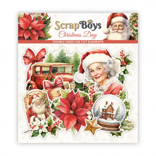 ScrapBoys - Die-Cut Elements - Christmas Day