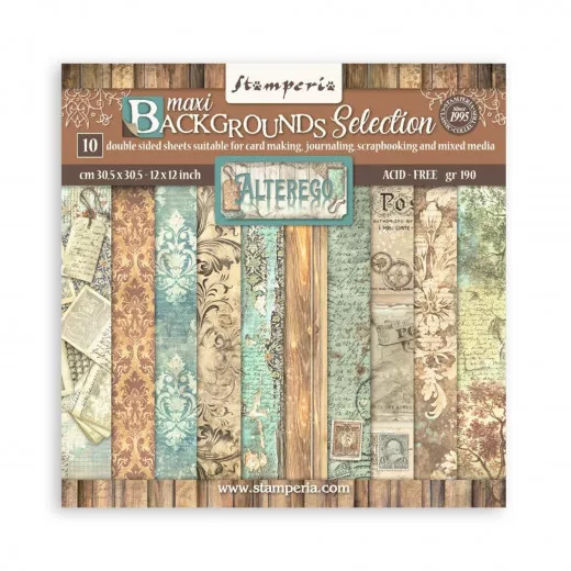 Alterego - 12x12 Maxi Background Paper Pack