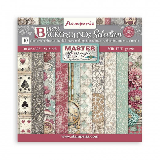 Master of Magic - 12x12 Maxi Background Paper Pack