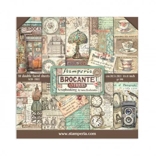 Brocante Antiques - 8x8 Paper Pack