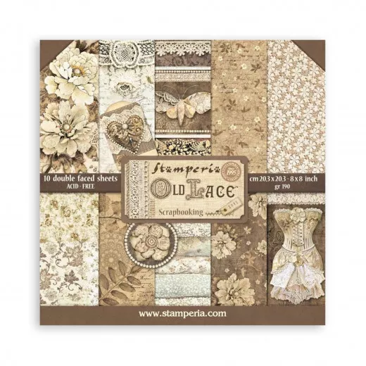 Old Lace - 8x8 Paper Pack