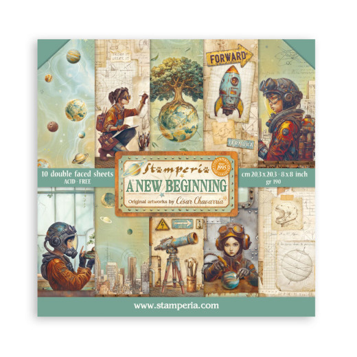 A New Beginning - 8x8 Paper Pack