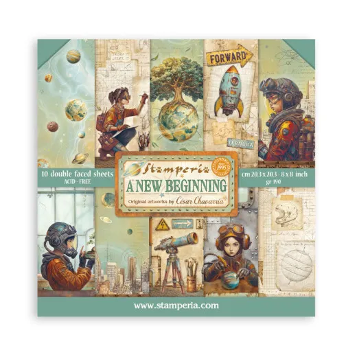 A New Beginning - 8x8 Paper Pack