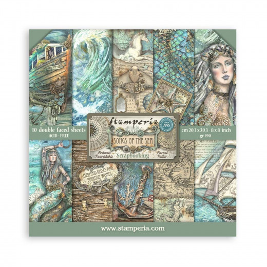 Songs of the Sea - 8x8 Paper Pack