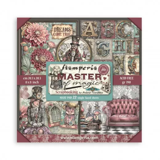 Master of Magic - 8x8 MAXI Paper Pad (einseitig)