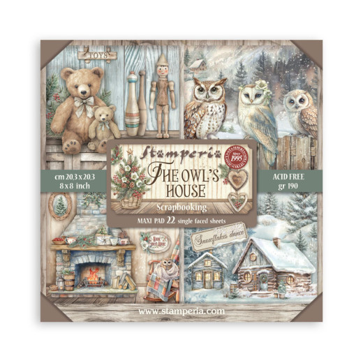 The Owl's House - 8x8 MAXI Paper Pad (einseitig)