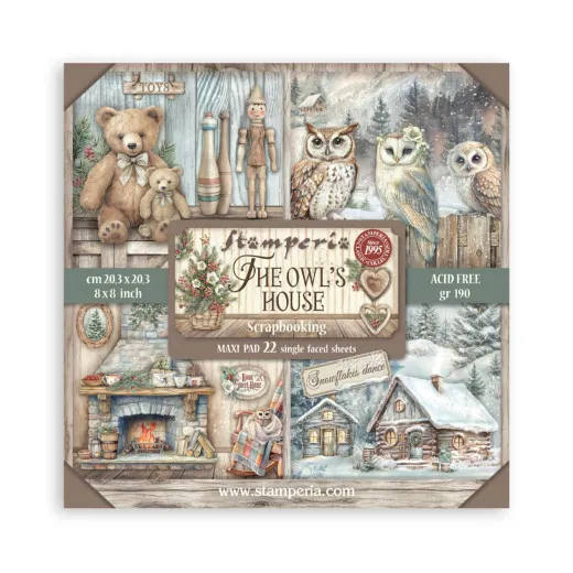 The Owl's House - 8x8 MAXI Paper Pad (einseitig)