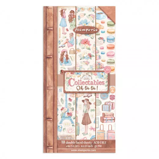 Create Happiness - Oh lá lá - Collectables 6x12 Paper Pack