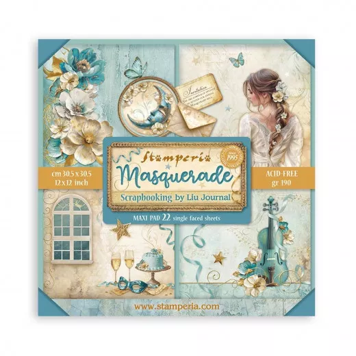 Masquerade - 12x12 Paper Pack Maxi (einseitig)