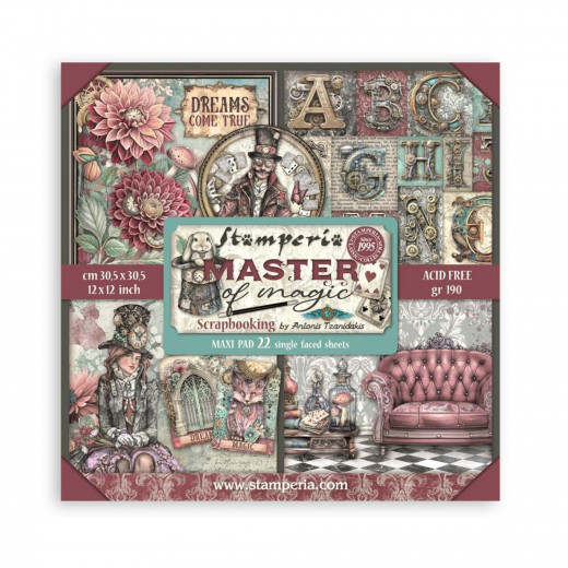 Master of Magic - 12x12 MAXI Paper Pad (einseitig)