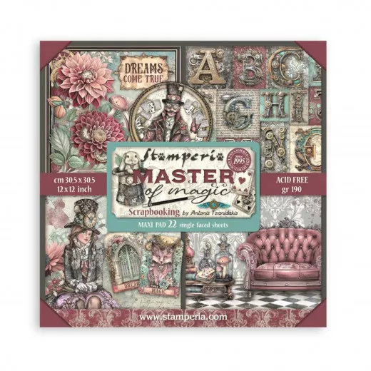 Master of Magic - 12x12 MAXI Paper Pad (einseitig)