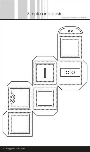 Simple and Basic - Square Box Dies