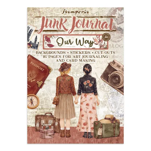 Stamperia - Junk Journal Backgrounds, Stickers, Cut-Outs - Our Way