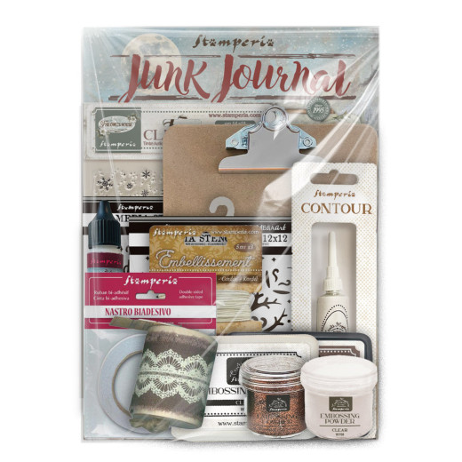 Stamperia - Junk Journal and Embossing Kit - The Owl's House