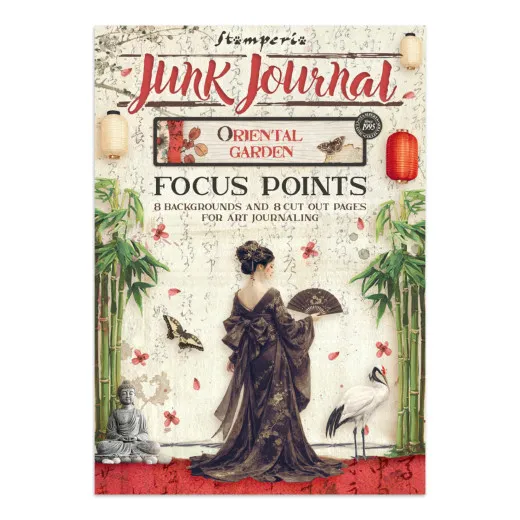 Stamperia - Junk Journal - A5 Focus Points - Oriental Garden