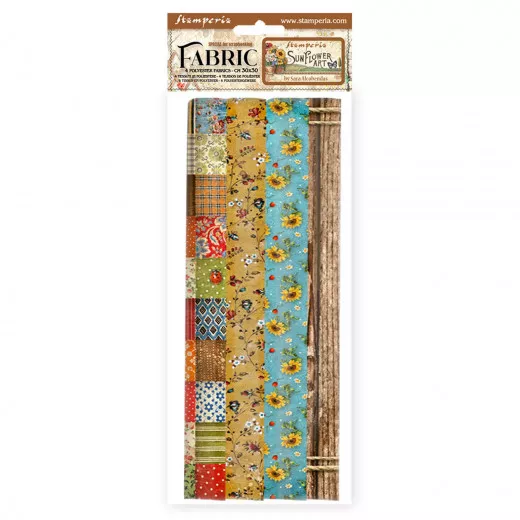 Sunflower Art - Fabric Sheets Pack