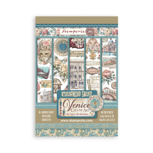 Venice City of Art - A5 Washi Pad