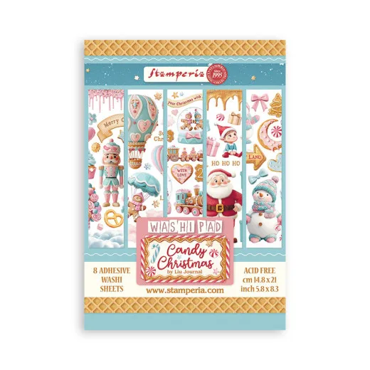 Candy Christmas - A5 Washi Pad