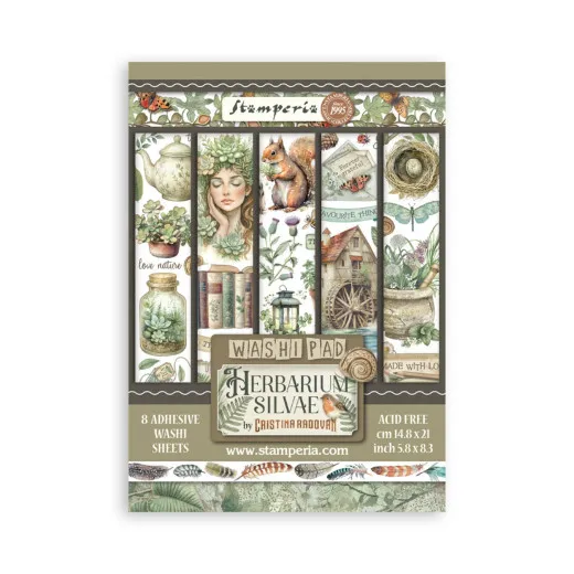 Herbarium Silvae - A5 Washi Pad