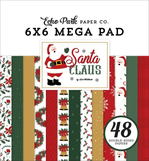 Santa Claus - 6x6 Mega Paper Pad