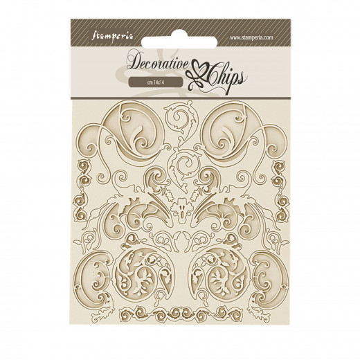 Stamperia Decorative Chips - Sir Vagabond in Fantasy Worl - Ornaments