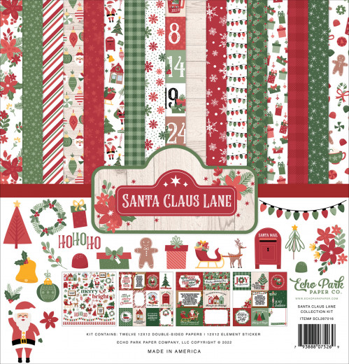 Santa Claus Lane 12x12 Collection Kit